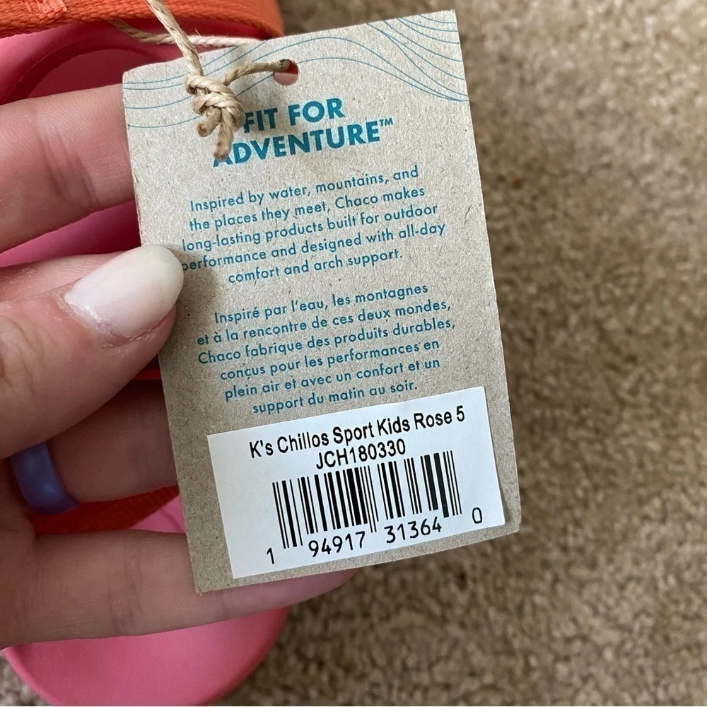 Chaco | Girl's Chillo's Sport Sandals Size 5